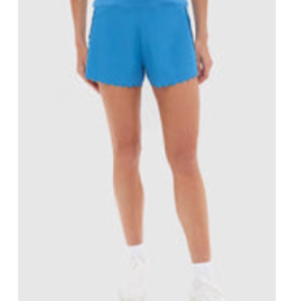 NWT Tuckernuck Vallarta Blue Scallop Performance Jersey Marisa Short